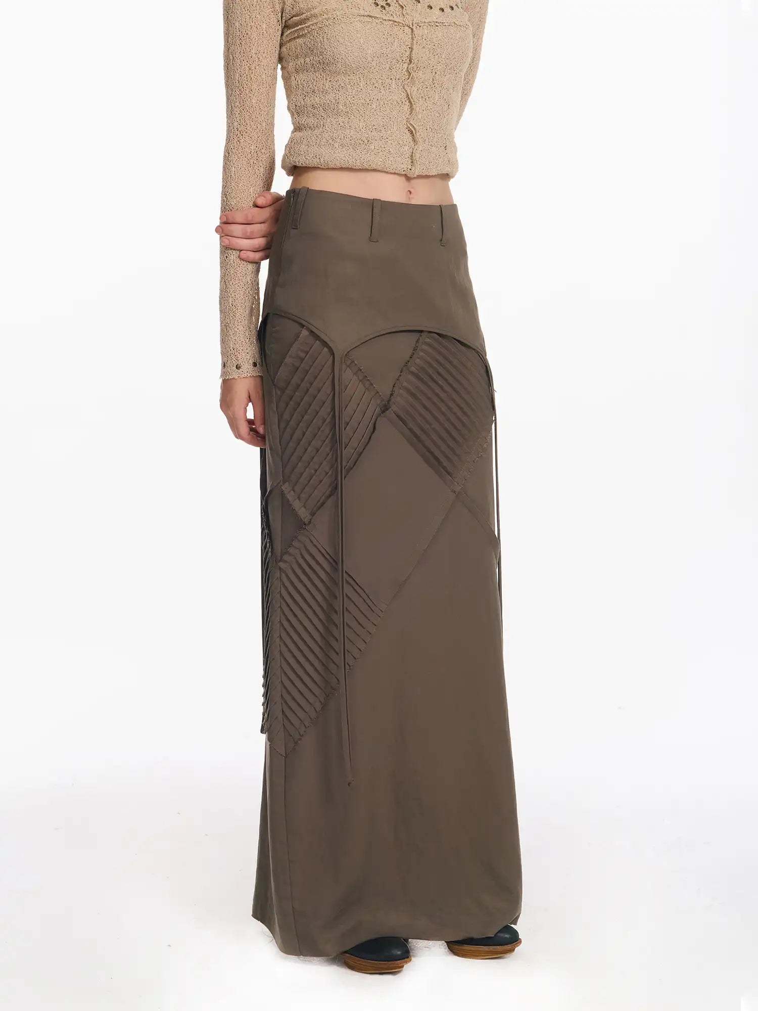 Boho Diamond Pattern Skirt
