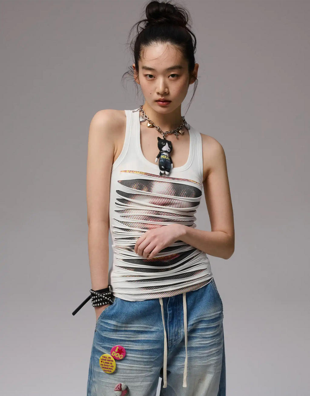 Ripped Racerback Tank