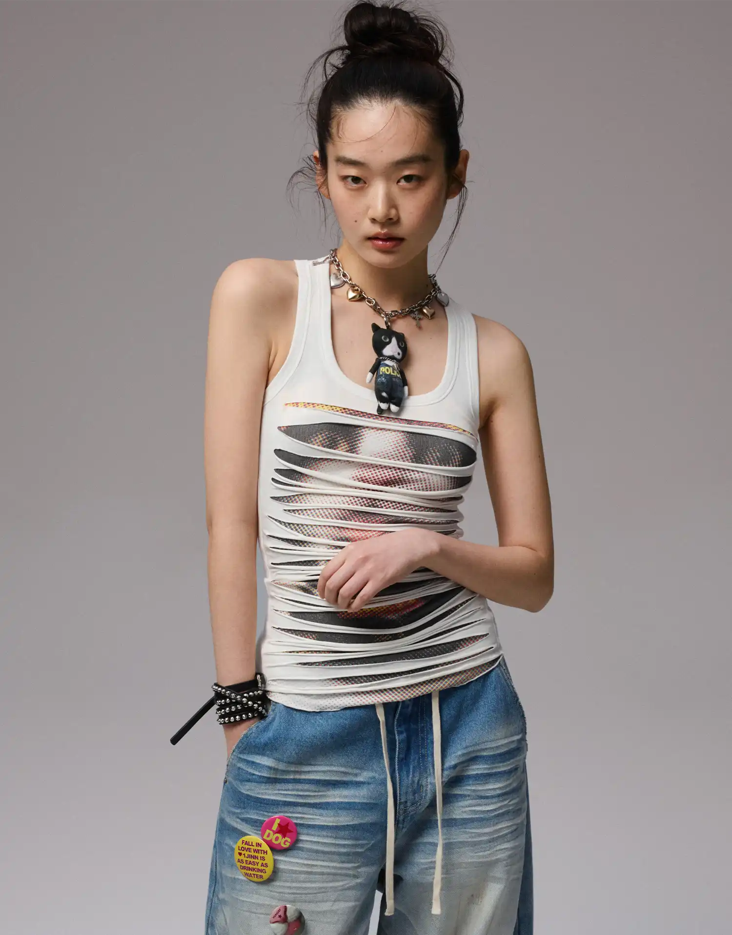 Ripped Racerback Tank