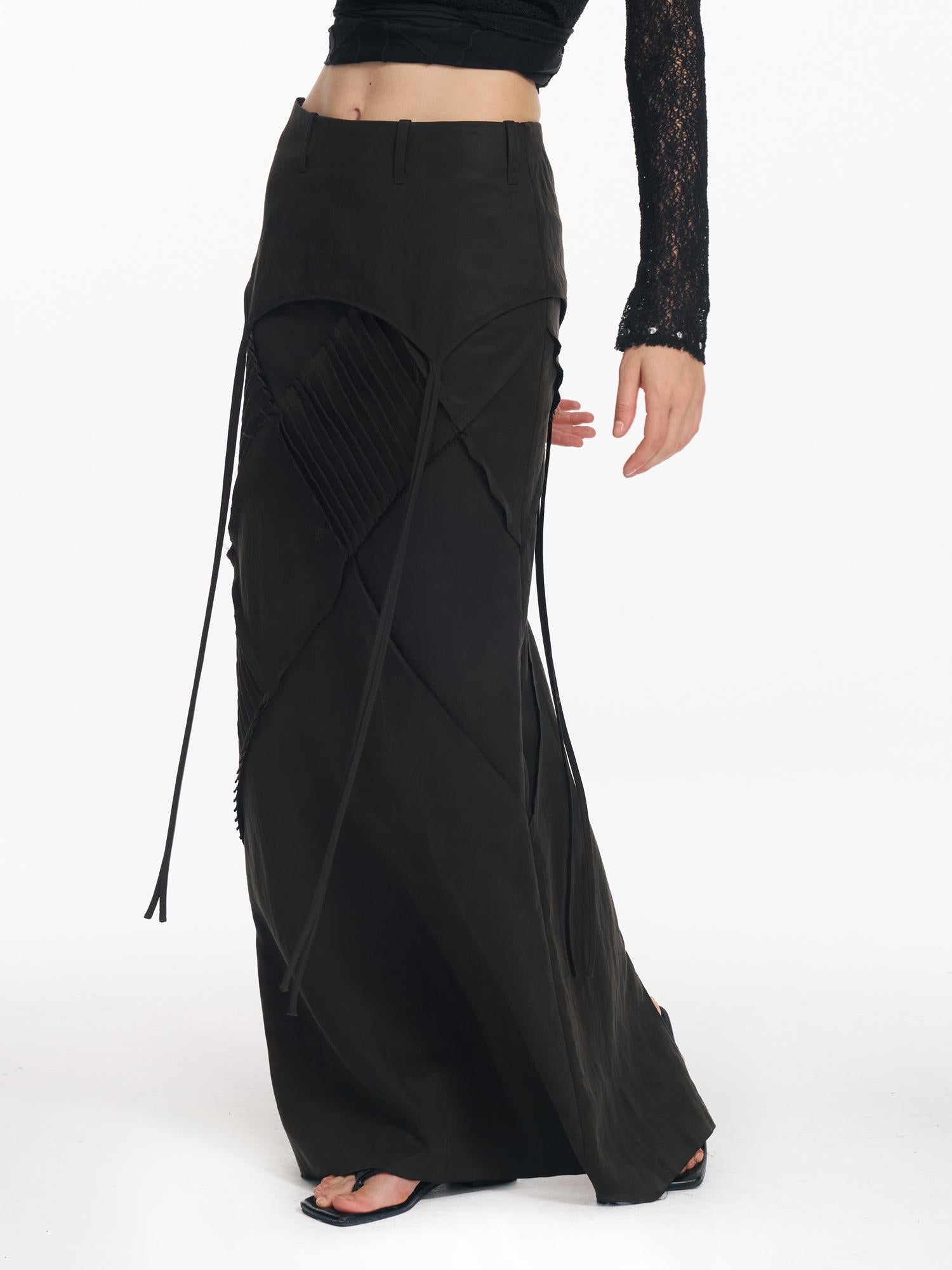 Boho Diamond Pattern Skirt