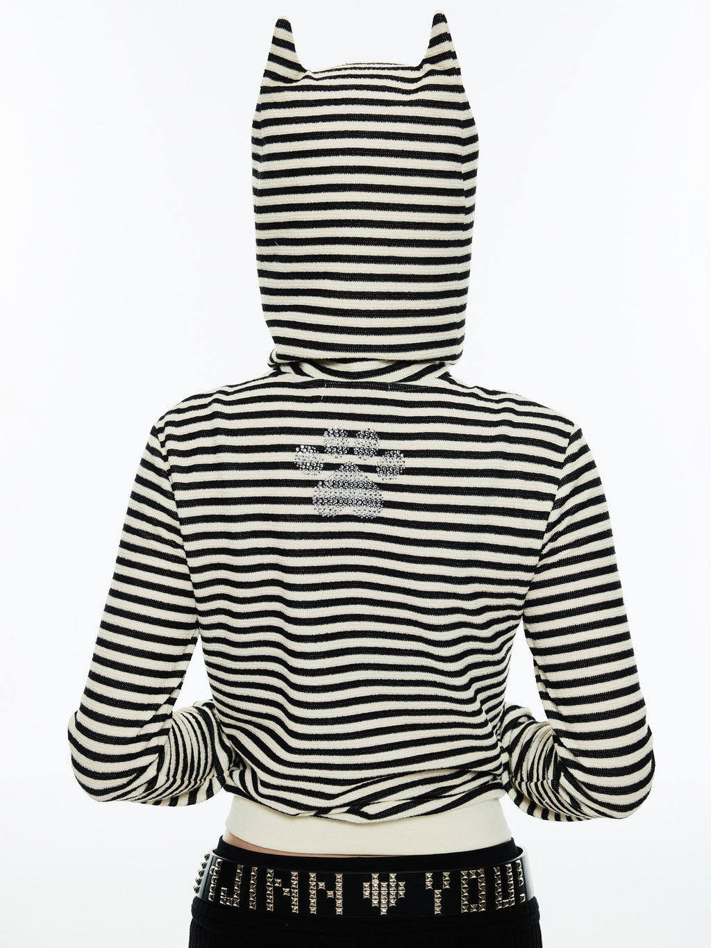 Midnight Meow Zip Up Cat Ear Hoodie