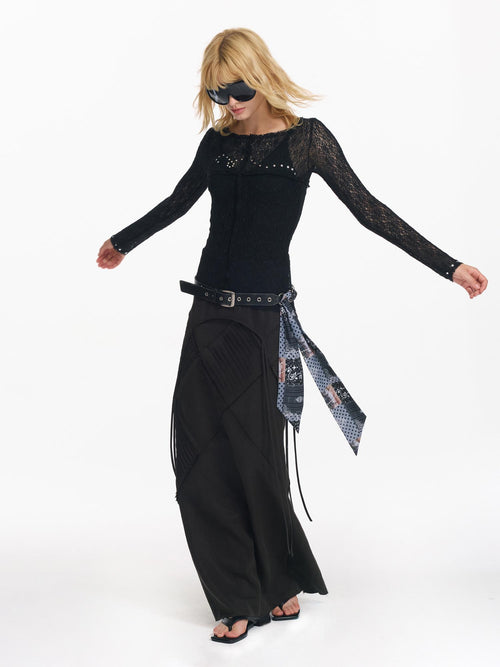 Boho Diamond Pattern Skirt