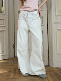 Deleteex Y2K Vibe Claywashed Blade Jeans With Art Deco Swirl Embroidery | Canton Collective